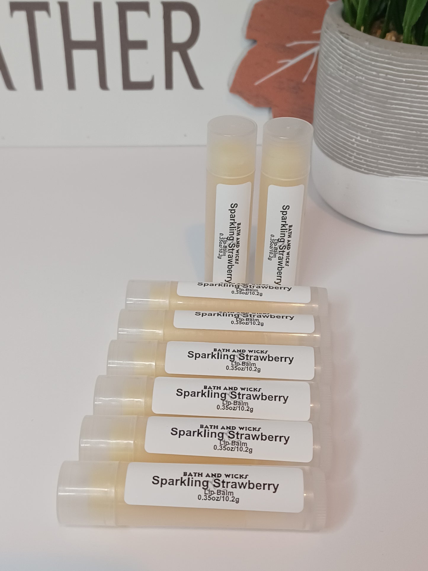 Sparkling Strawberry Lip Balm