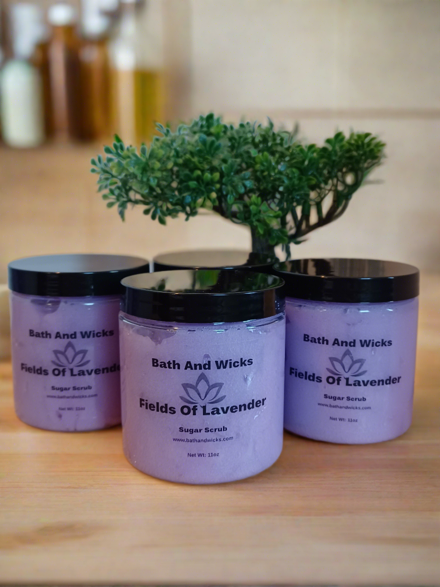 Lavender Sugar Scrub