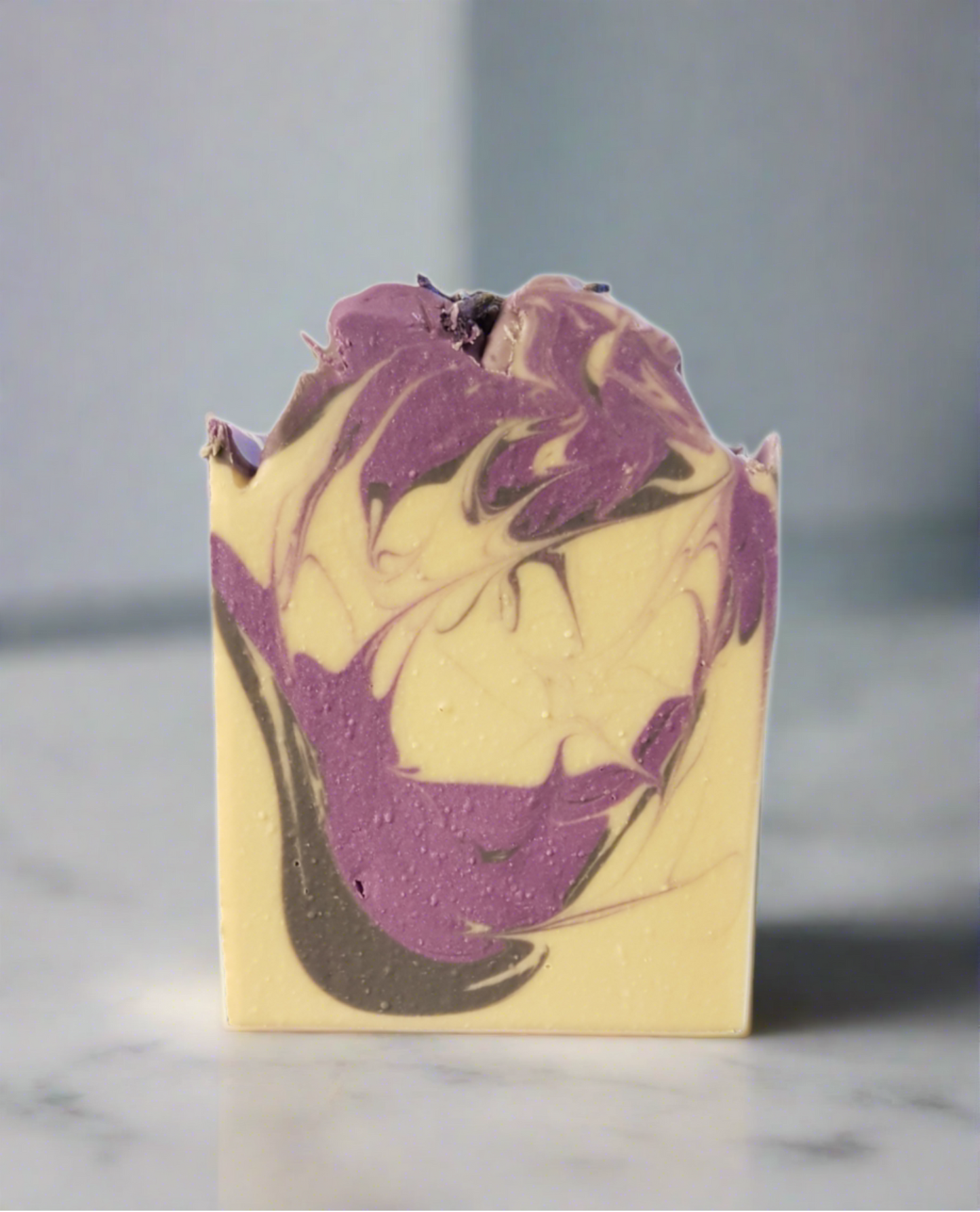 Lavender Swirl Soap
