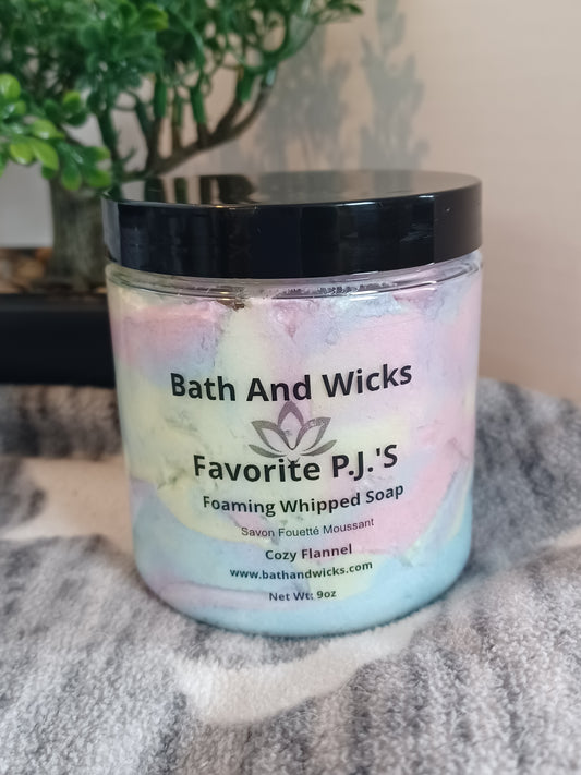 favorite P.J.'S Foaming Whipped Soap