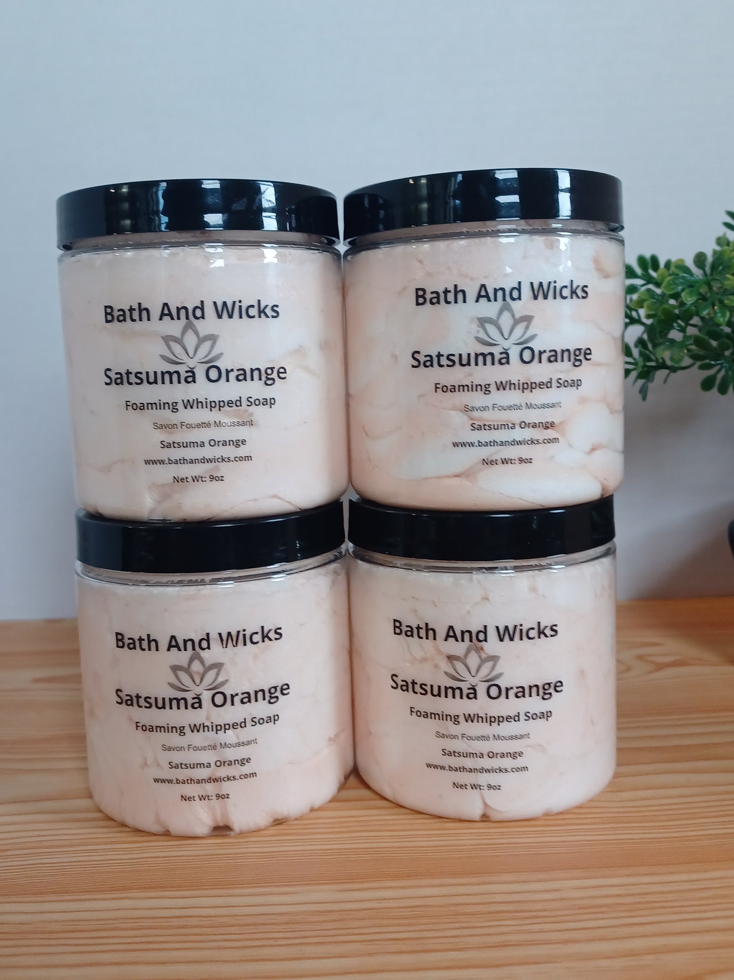 Satsuma Orange Foam Whipped Soap