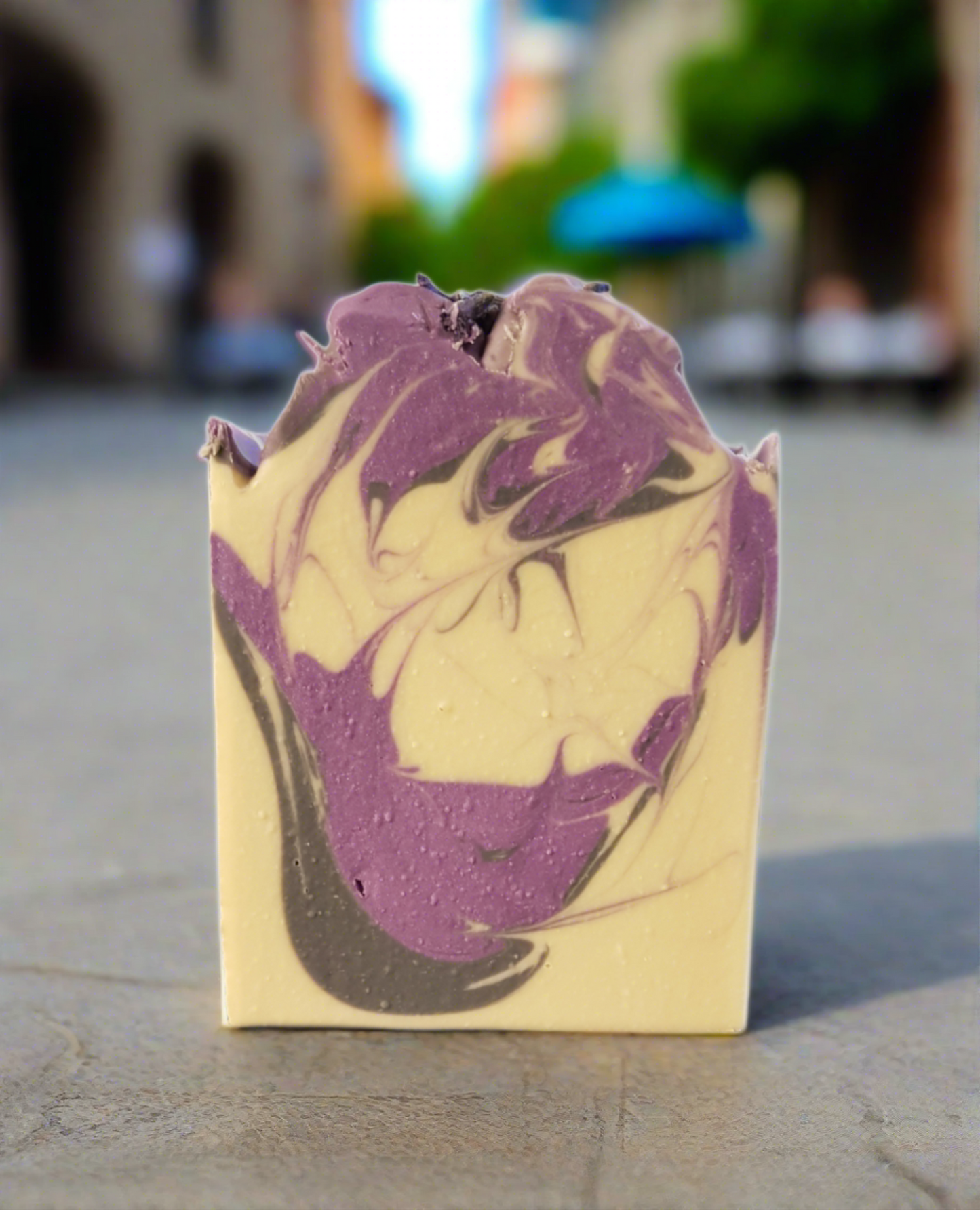 Lavender Swirl Soap