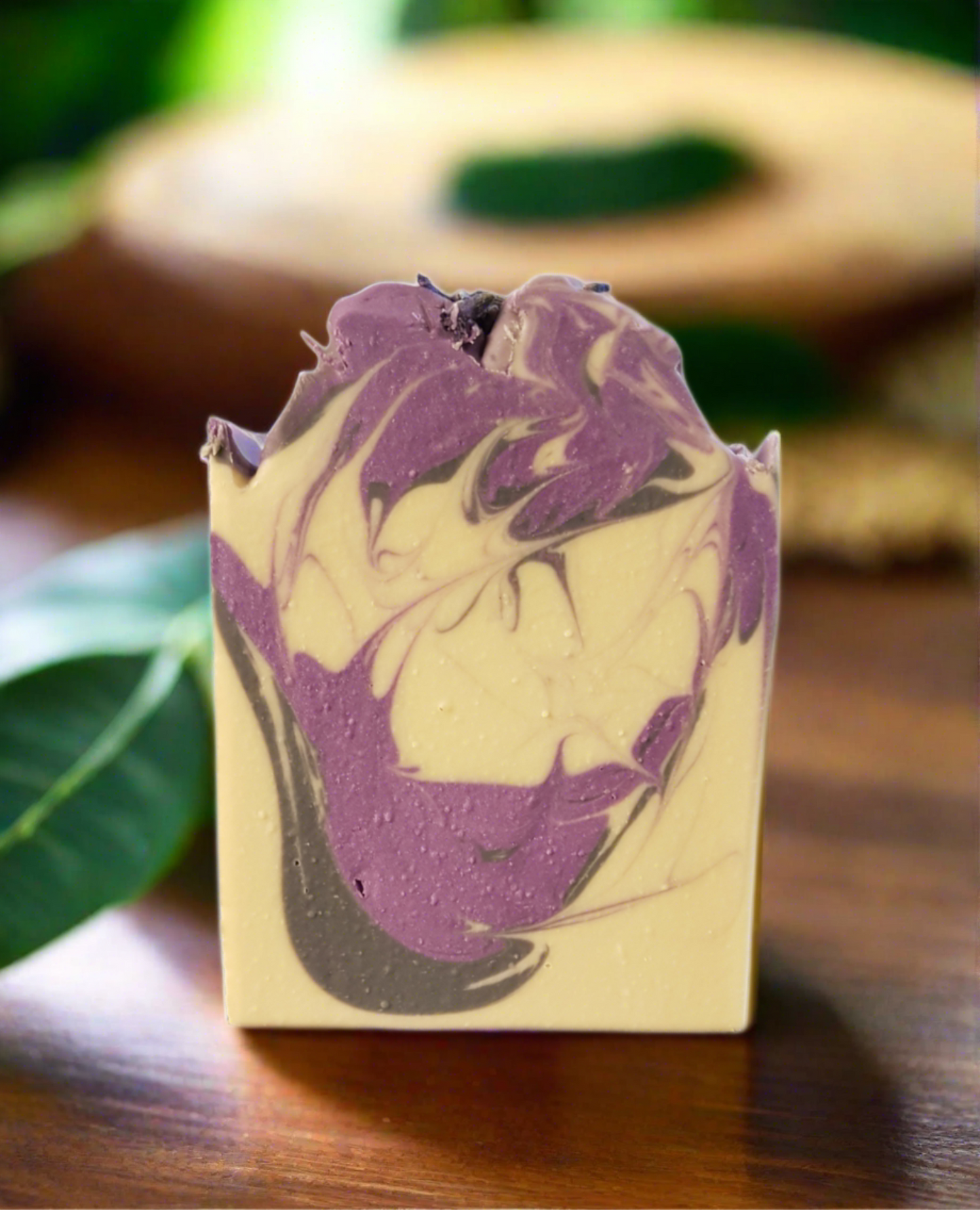 Lavender Swirl Soap