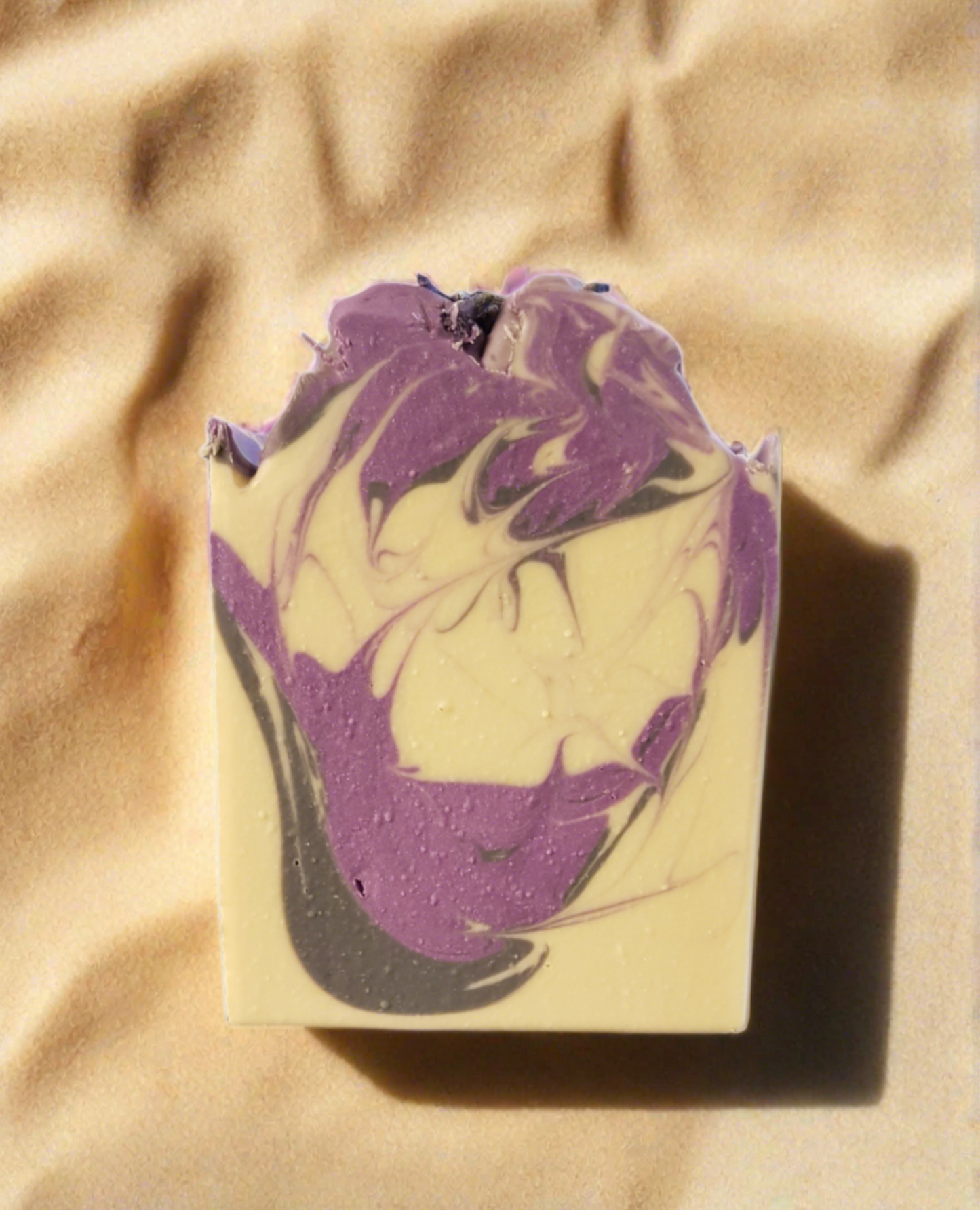 Lavender Swirl Soap