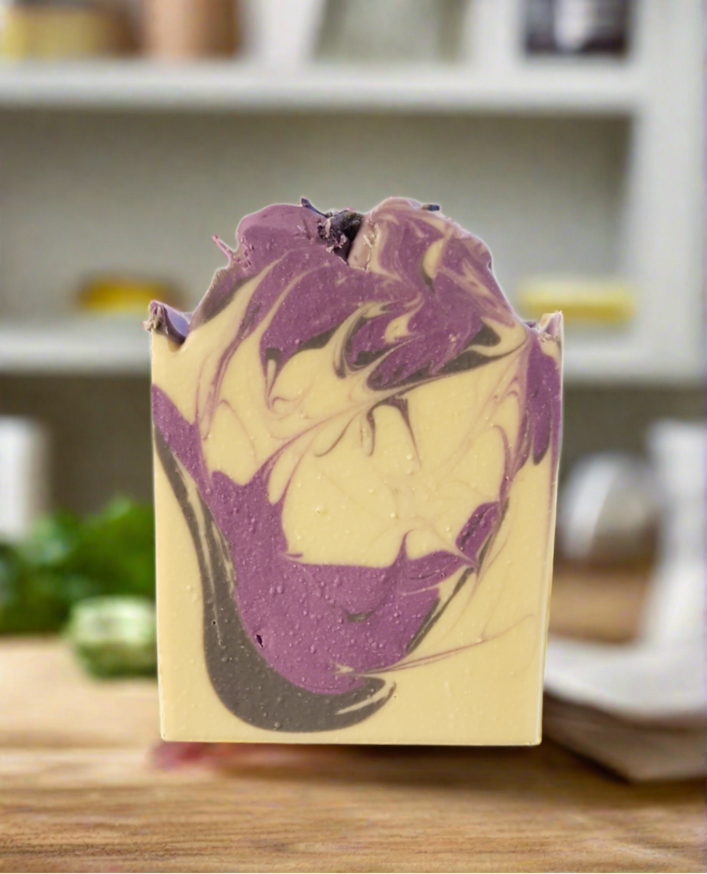 Lavender Swirl Soap